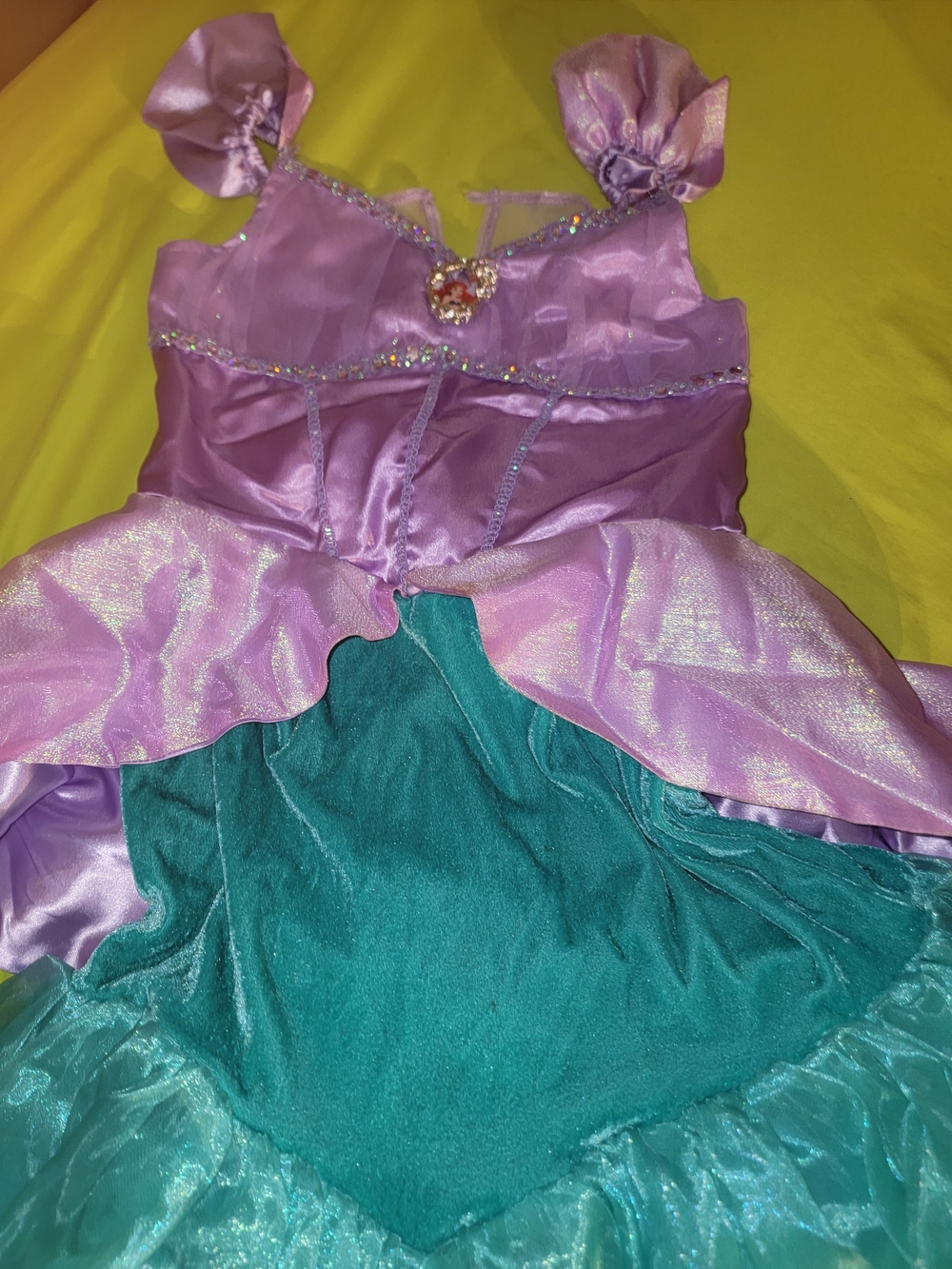 Disney Purple Ariel-Inspired Princess Dress with Jewel Accent - Picture 6 of 12